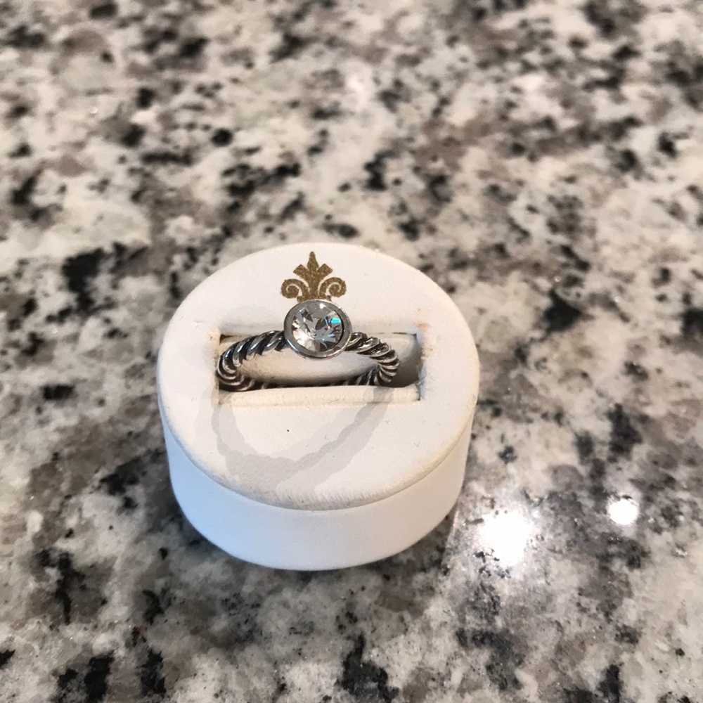 Brighton Cable Swarovski Ring